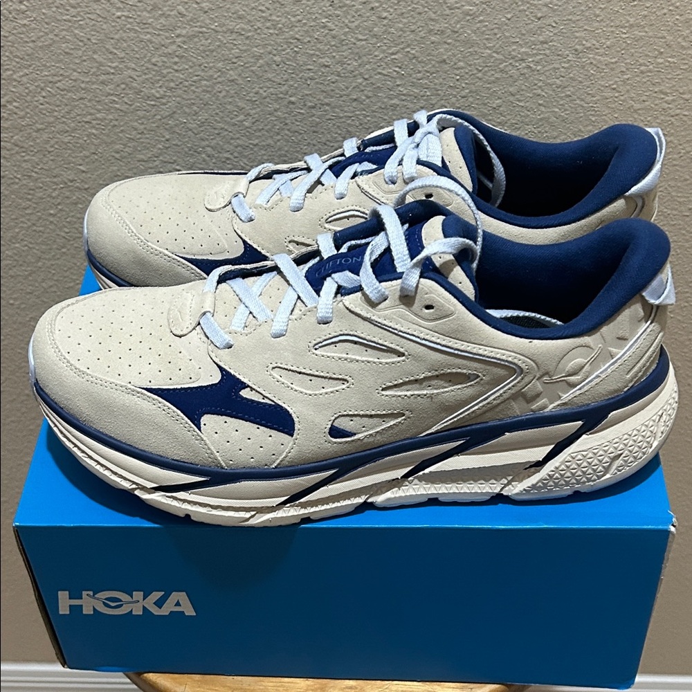 Hoka Clifton One L Suede 1122571–OTH - Picture 2 of 6